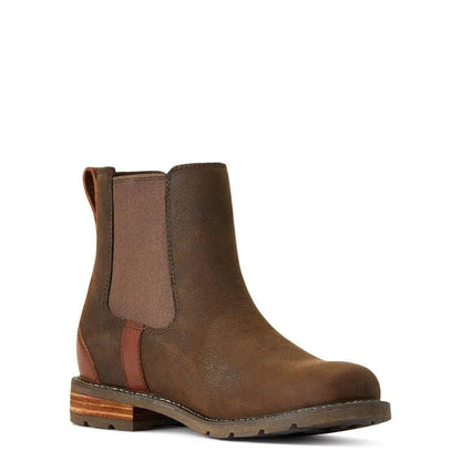 Ariat Womens Wexford H20 Chelsea Boot - Dark Brown - 4