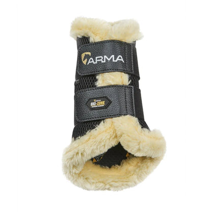 ARMA OXI-ZONE Supafleece Brushing Boots - Black - Cob