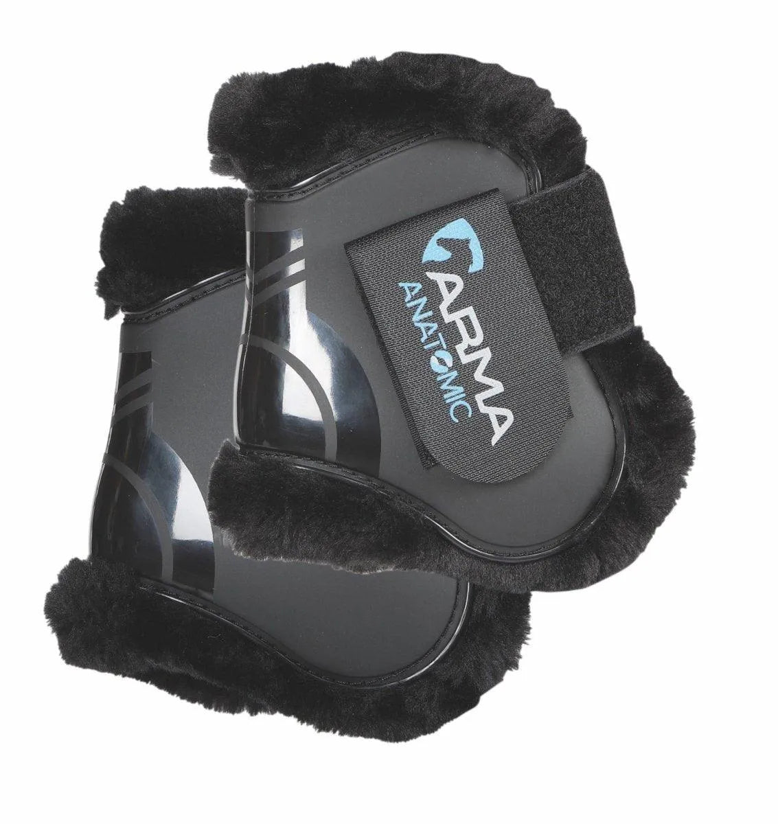 ARMA SupaFleece Fetlock Boots - Black - Cob/Full