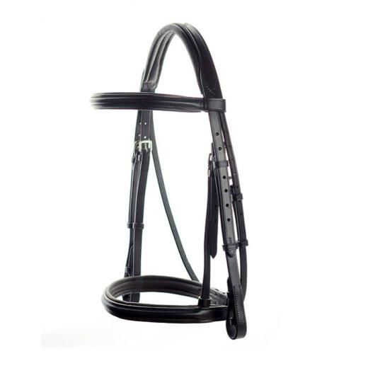 Ascot Comfort Show Bridle - Black - Pony