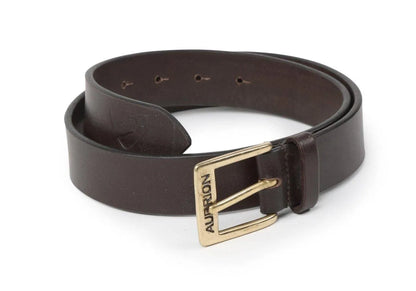 Aubrion 25mm Skinny Leather Belt - Adult - Black - 100Cm