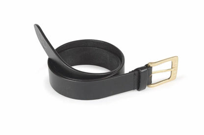 Aubrion 25mm Skinny Leather Belt - Adult - Black - 100Cm