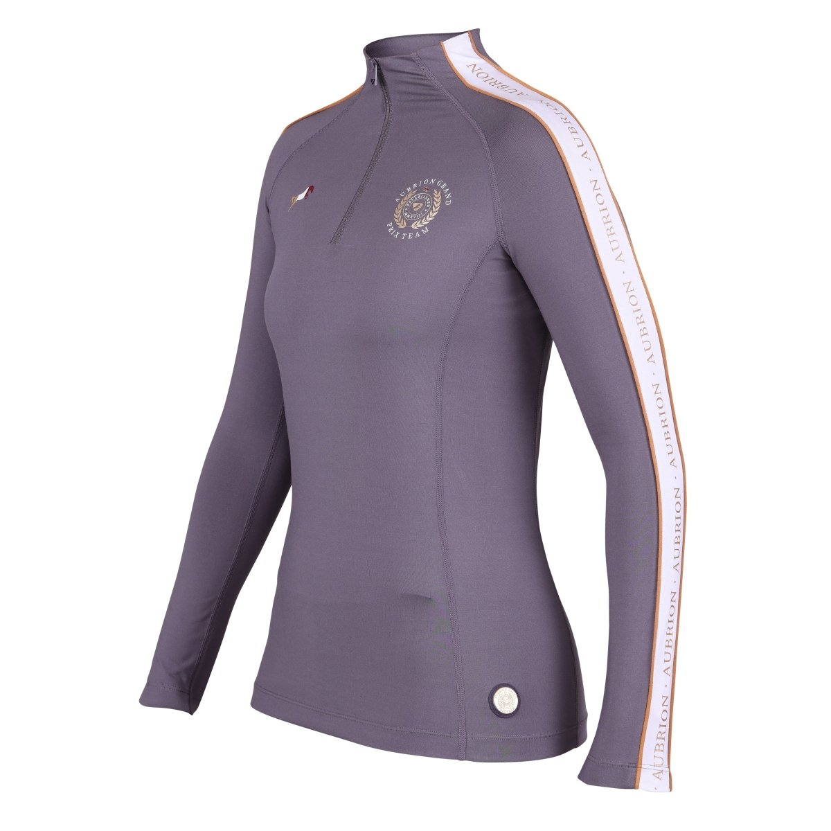 Aubrion AW23 Team Winter Baselayer - Grey - Extra Smaill