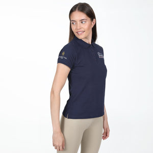 Aubrion Branded Polo Shirt - Navy - XXS