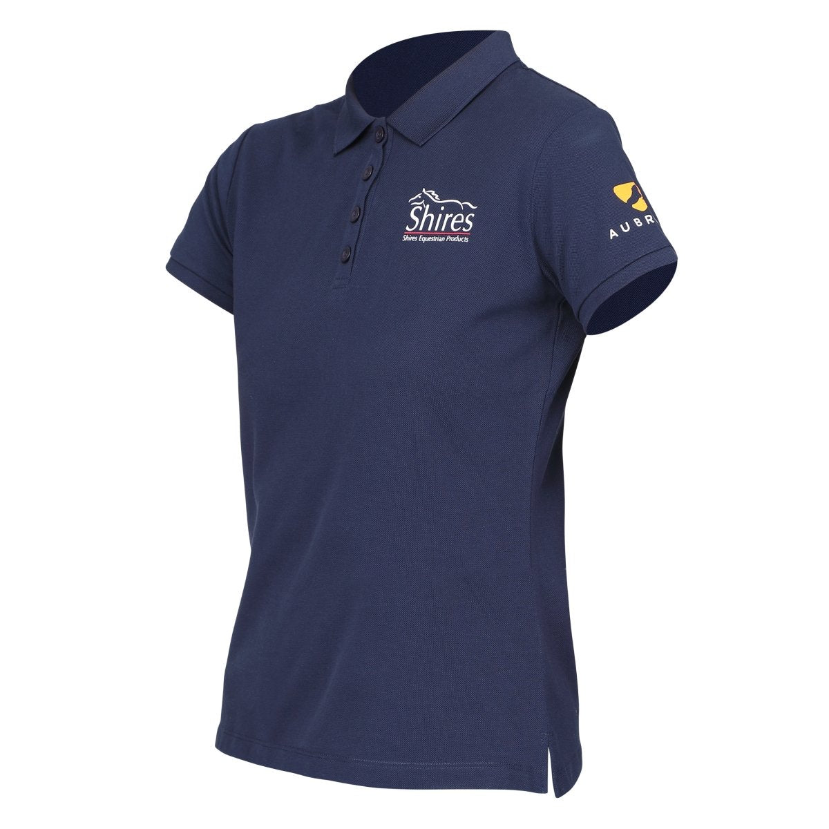 Aubrion Branded Polo Shirt - Navy - XXS