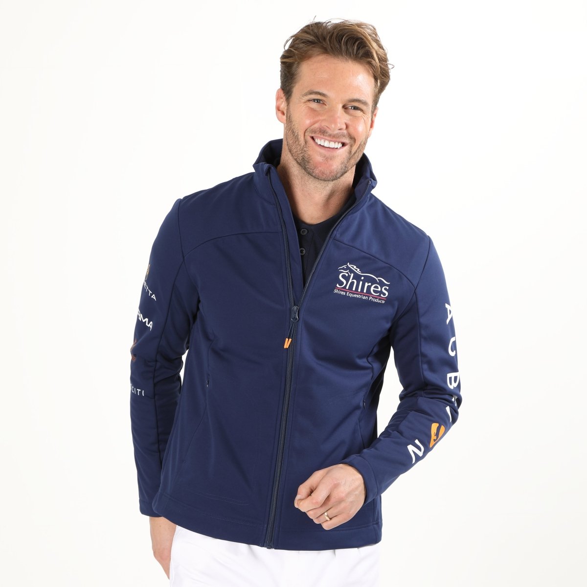 Aubrion Branded Softshell Jacket - Unisex - Navy - XL