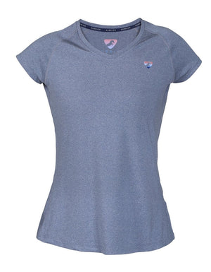 Aubrion Elverson Tech T-Shirt - Charcoal - L