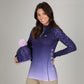 Aubrion Hyde Park Cross Country Shirt - Lavender Leaf - L