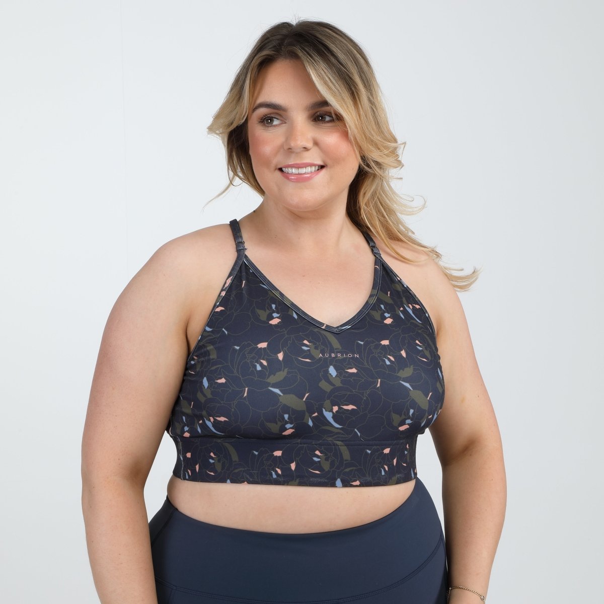 Aubrion Invigorate Sports Bra - Black - XXXL