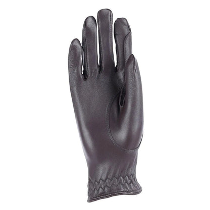 Aubrion Leather Riding Gloves - Black - L