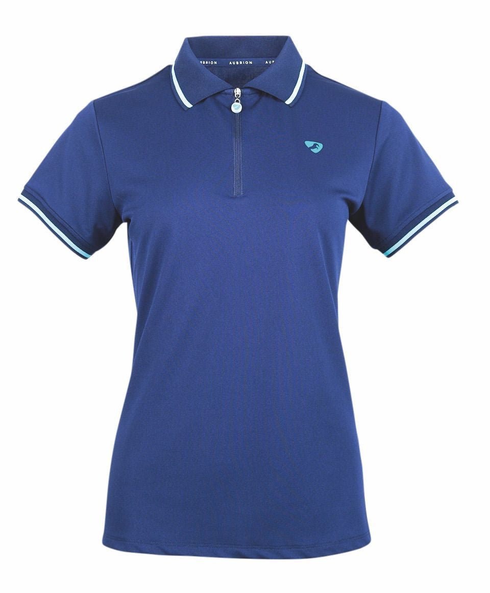 Aubrion Parsons Tech Polo - Dark Navy - L