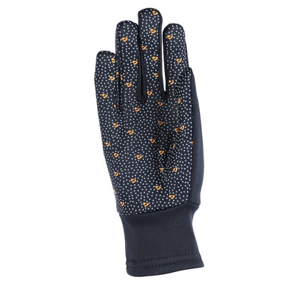 Aubrion Patterson Thermal Winter Riding Gloves - Black - XS