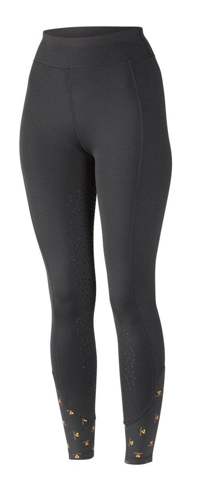 Aubrion Porter Winter Riding Tights - Jet Black - 5/6 Yrs