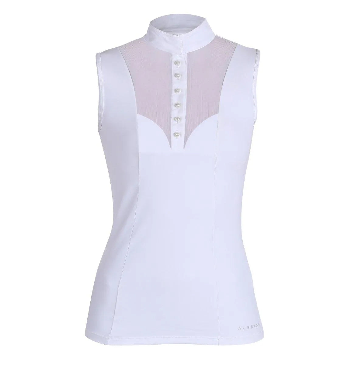 Aubrion Preston Show Shirt - White - XXS