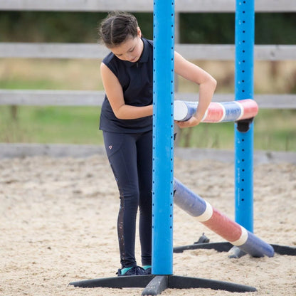 Aubrion Rhythm Riding Tights - Young Rider - Black - 11/12 Yrs