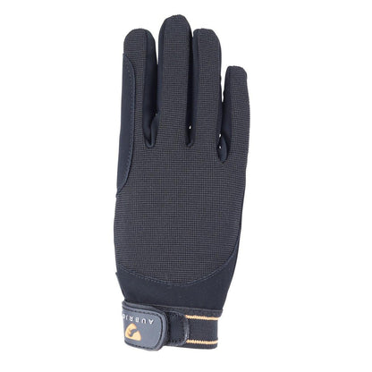 Aubrion Stratos SportFit Riding Gloves - Black - XS