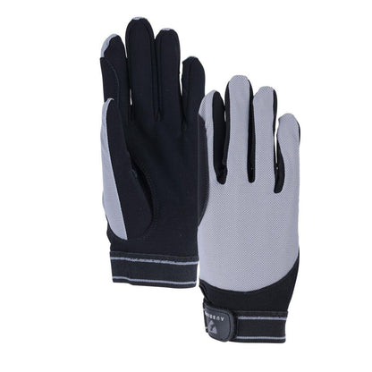 Aubrion Stratos SportFit Riding Gloves - Black - XS