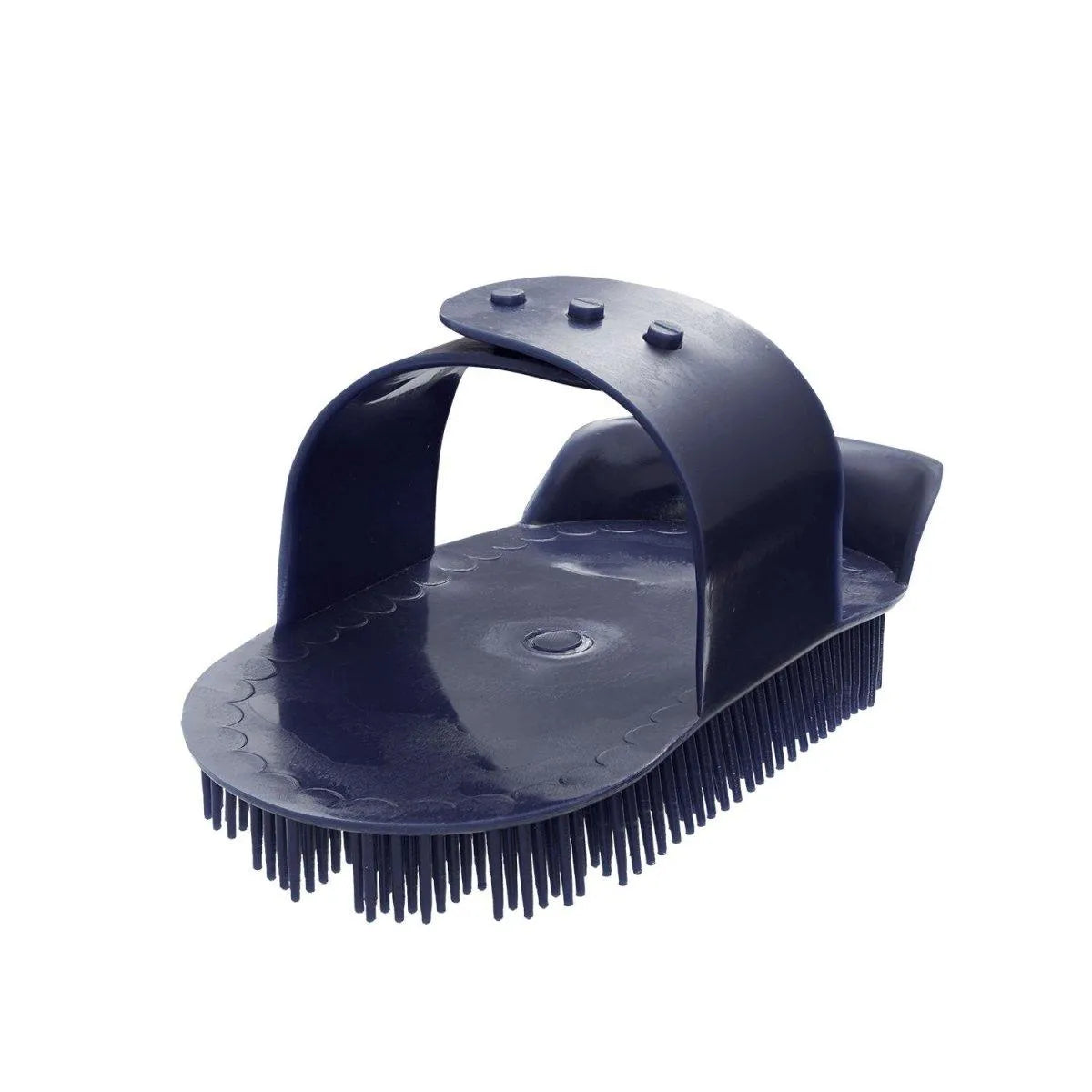 Bitz Curry Comb Plastic Medium - Black - Medium