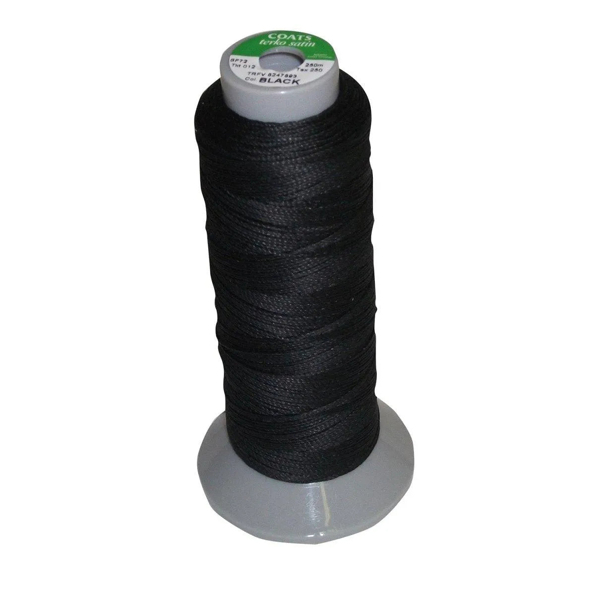 Bitz Plaiting Thread/Reel - Black -