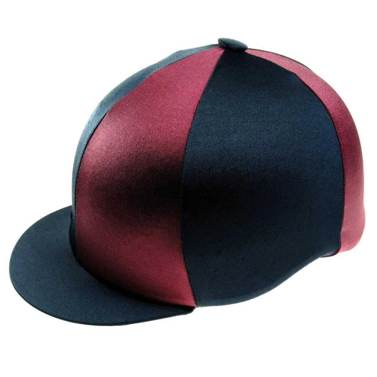 Capz Two-Tone Cap Cover Lycra - Black/Red -