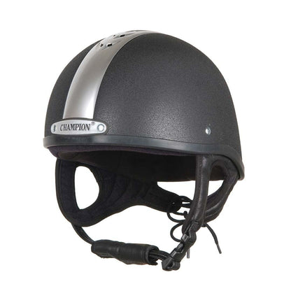 Champion Ventair Deluxe Jockey Skull - Black/Silver - 54cm