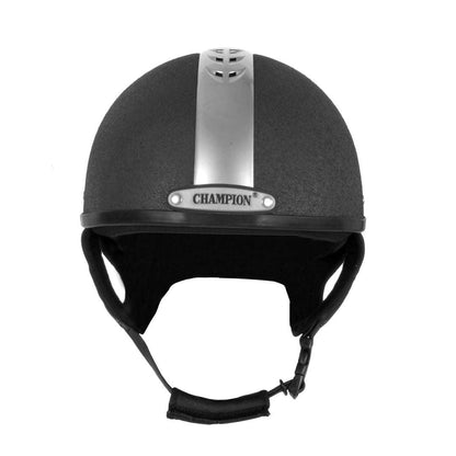 Champion Ventair Deluxe Jockey Skull - Black/Silver - 54cm