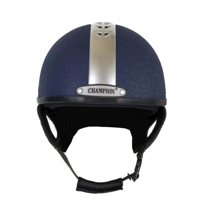 Champion Ventair Deluxe Jockey Skull - Blue/Silver - 54cm