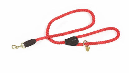 Digby & Fox Rope Dog Lead - Black -