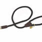 Digby & Fox Rope Dog Lead - Black -