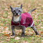 Digby & Fox Waterproof Dog Coat - Burgandy - L