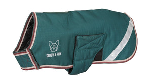 Digby & Fox Waterproof Dog Coat - Burgandy - L