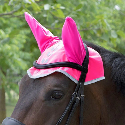 EQUI-FLECTOR® Fly Veil - Pink - Pony