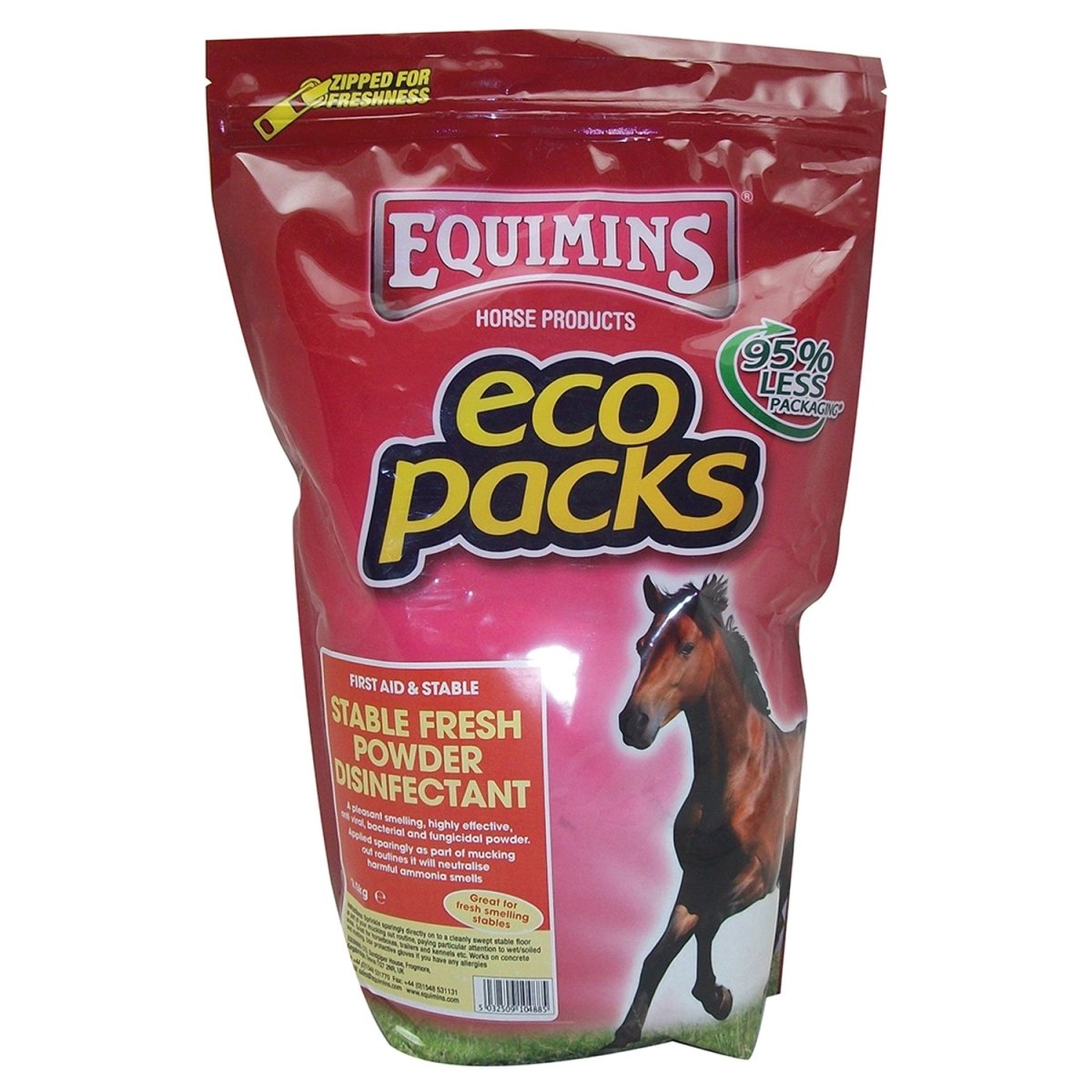 Equimins Stable Fresh Powder Disinfectant - 2.5Kg -