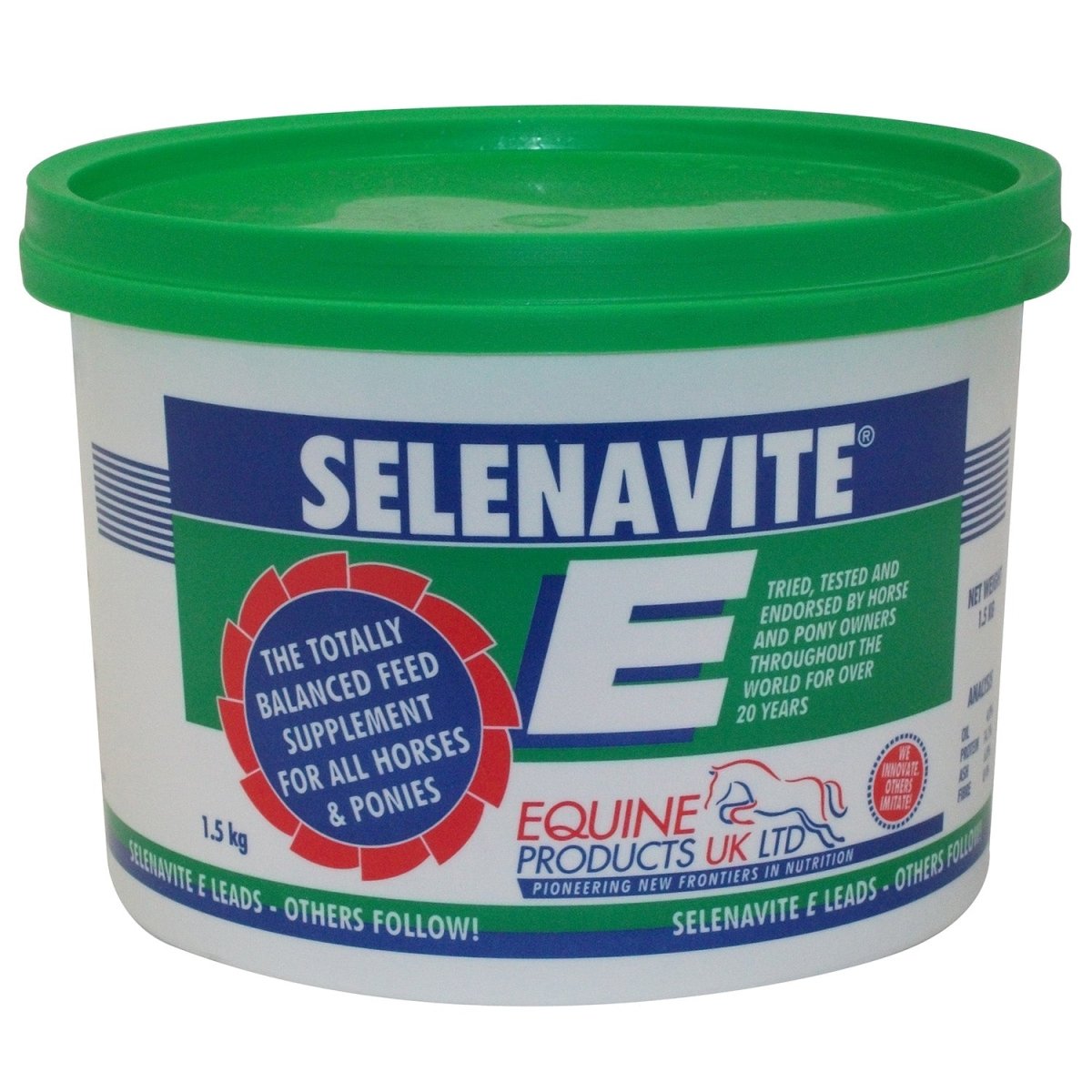 Equine Products Selenavite E - 1.5Kg -