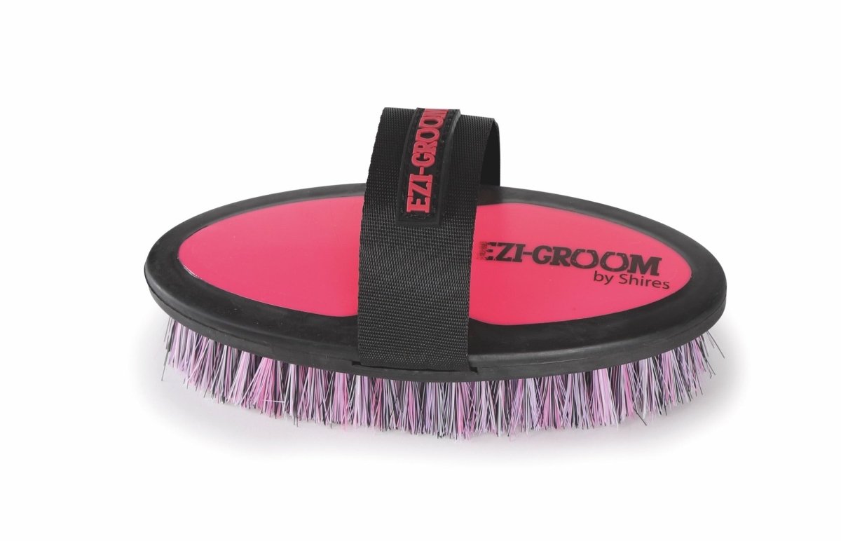 EZI - GROOM Grip Body Brush - Baby Blue - S