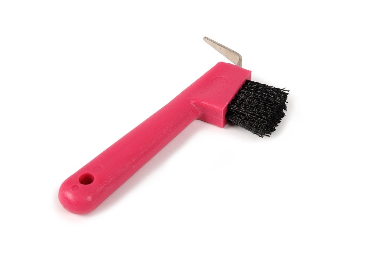 EZI - GROOM Hoof Pick/brush - Black - 