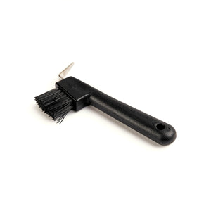 EZI - GROOM Hoof Pick/brush - Black - 