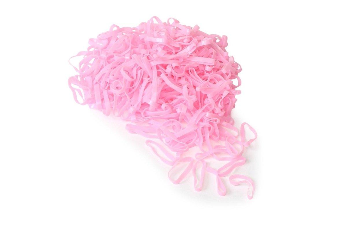 EZI - GROOM Silicone Plaiting Bands - Pink - 