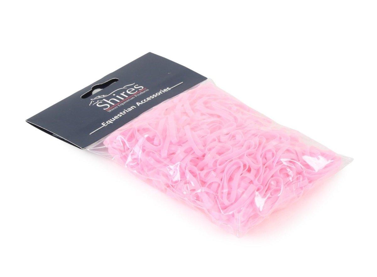 EZI - GROOM Silicone Plaiting Bands - Pink - 