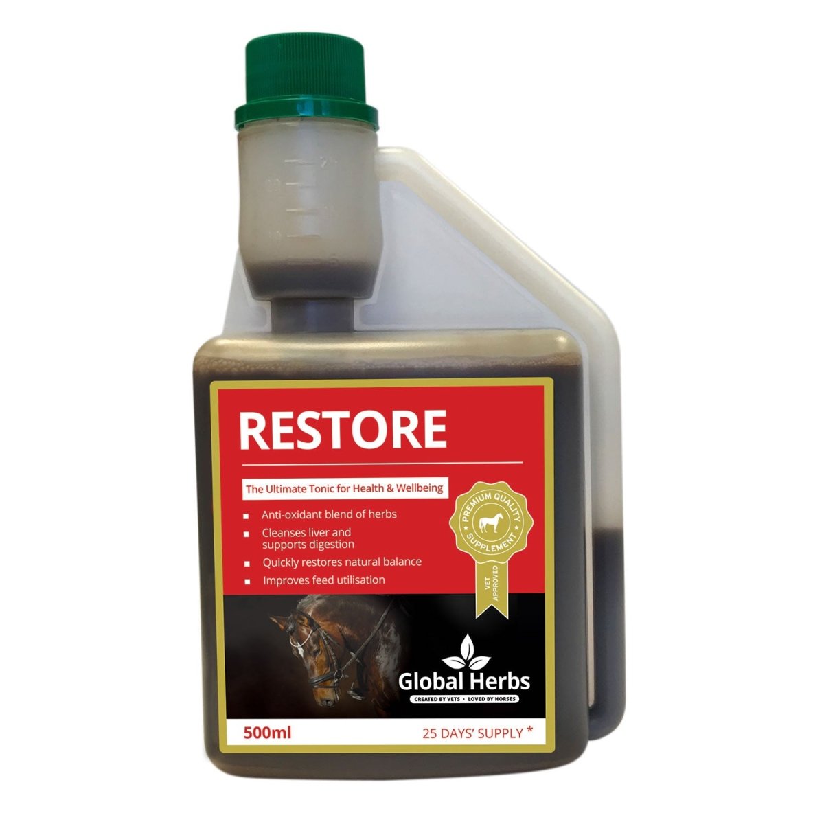 Global Herbs Restore Liquid - 500Ml -