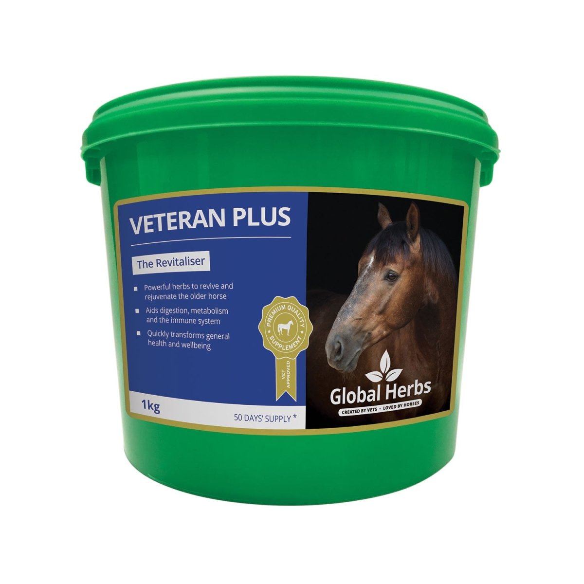 Global Herbs Veteran Plus - 1Kg -