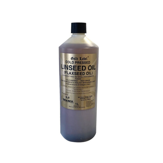 Gold Label Linseed Oil - 1Lt -