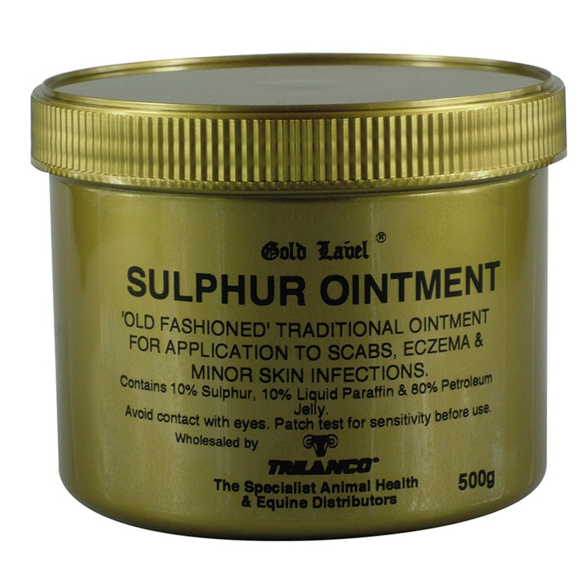 Gold Label Sulphur Ointment - 500Gm -