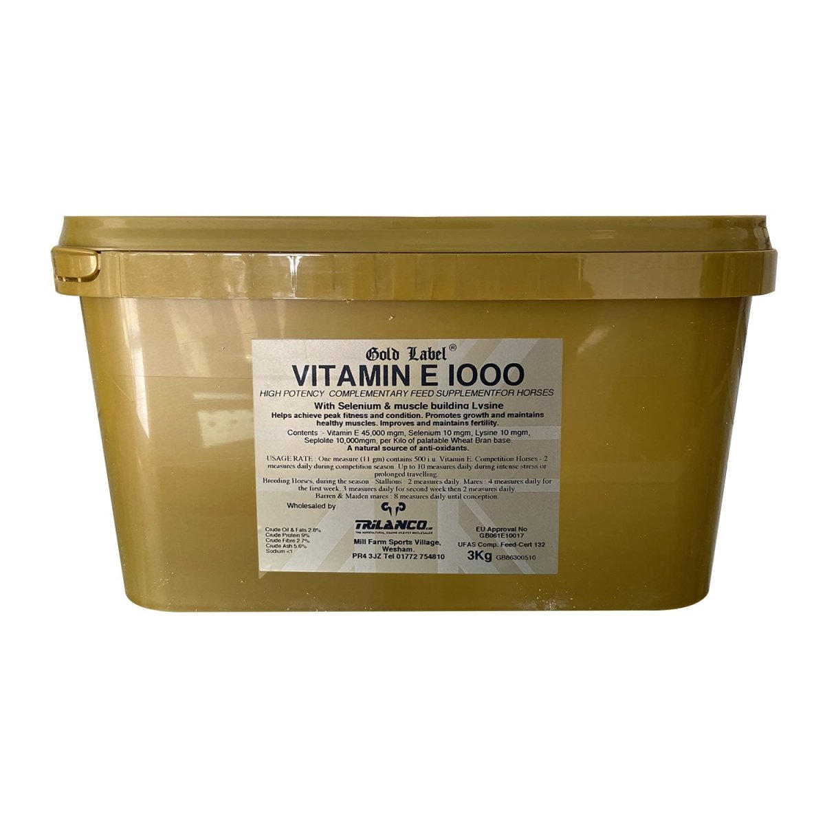 Gold Label Vitamin E 1000 - 3Kg -