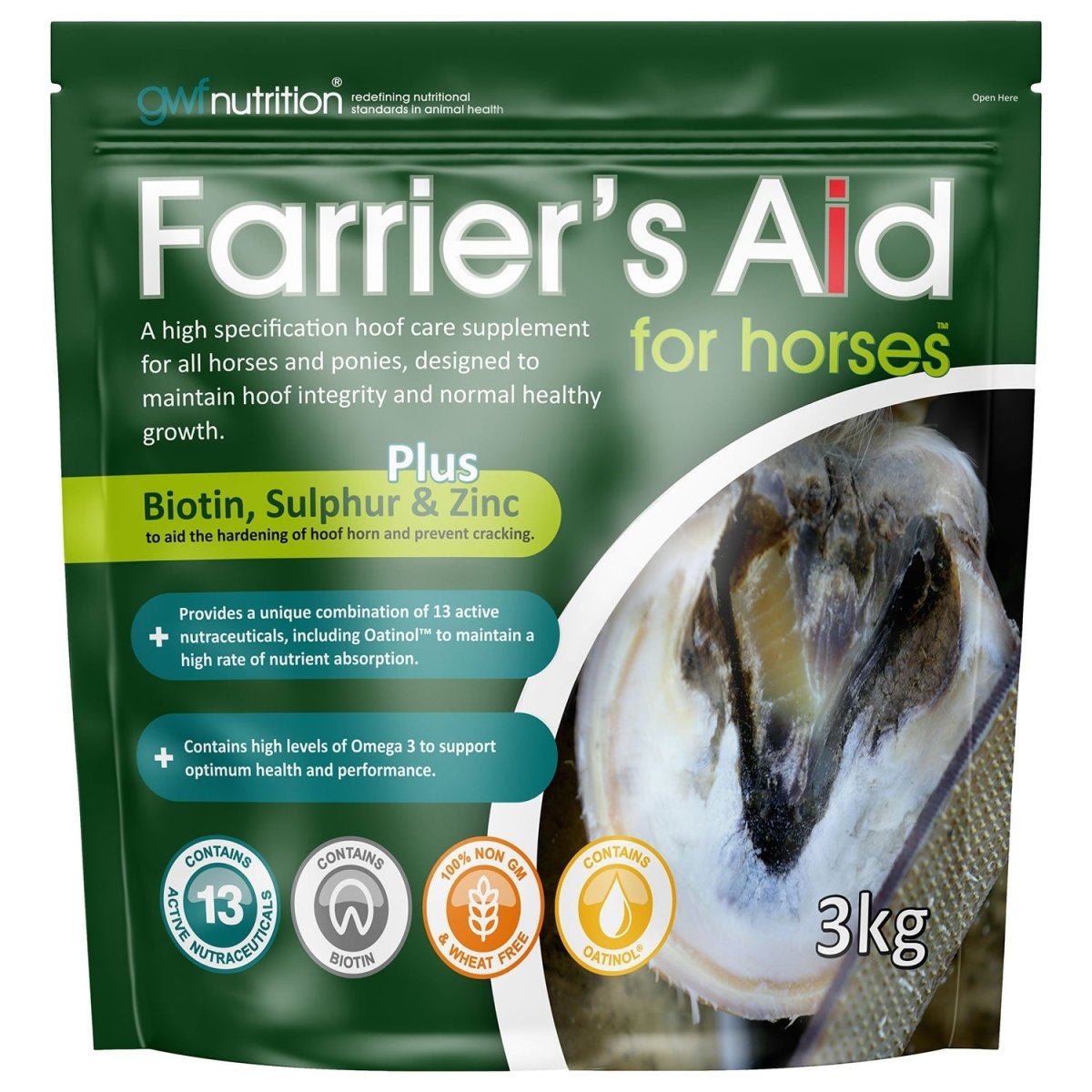 Gwf Farriers Aid For Horses - 3Kg -