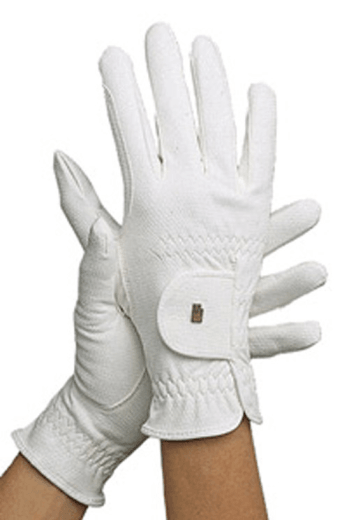 Roeckl Grip (Chester) Riding Glove - White - 10