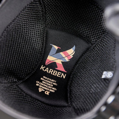 Karben Sienna Riding Hat - Black - 53-55