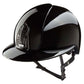 KEP Smart Polish Riding Helmet - Polo Peak - No Liner Included - Black - Medium (52cm-58cm)