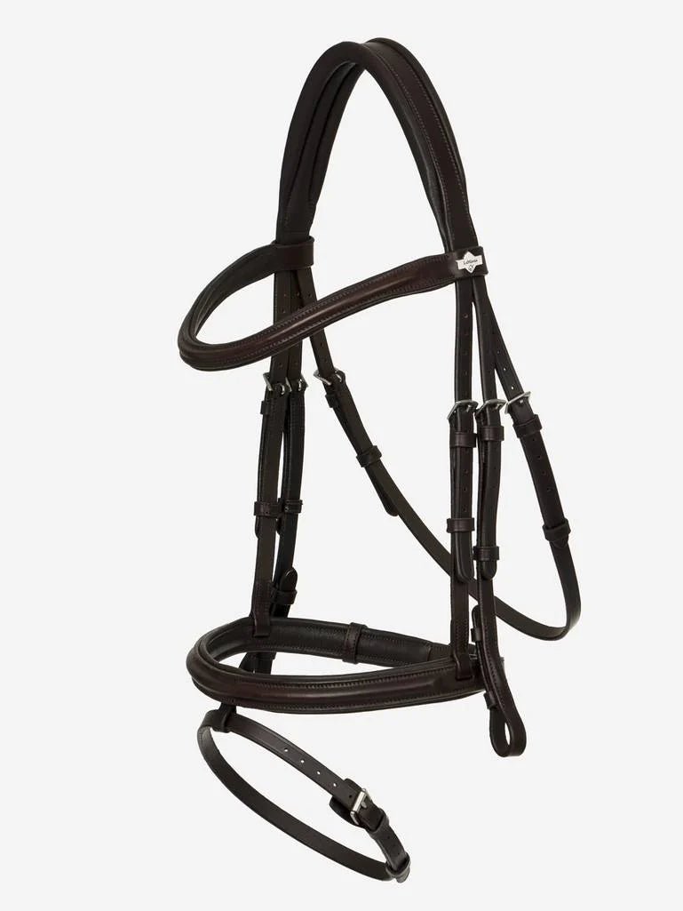 LeMieux Arika Flash Bridle - Black - Pony