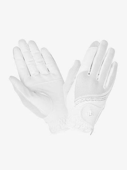 LeMieux Crystal Riding Gloves - Navy - Extra Extra Small